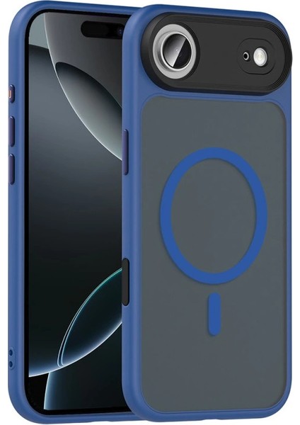 Apple iPhone 17 Air Kılıf Mat Arka Yüzey Wireless Şarj Özellikli Redclick Flet M-Safe Kapak fırsatları