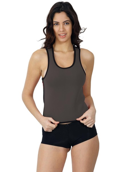 Kahve Mı 9157 Terlemeyi Sağlayan Kısa Atlet