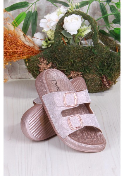 Yazlık Kadın Ortopedik Terlik – Sim Detaylı, Çift Tokalı, Soft Tabanlı Ev ve Sokak Terliği. fırsatları