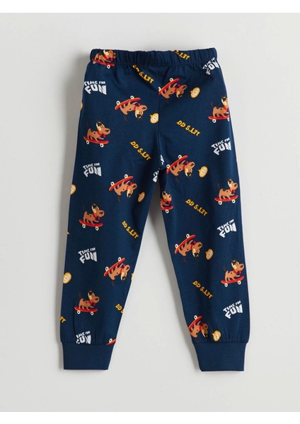 Lcw Kids Gri Beli Lastikli Baskılı Erkek Çocuk Pijama Takım indirimleri