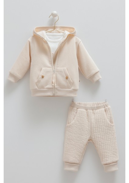 Anımals Word Üçlü Takım (03-24 Ay Arası) - Bej