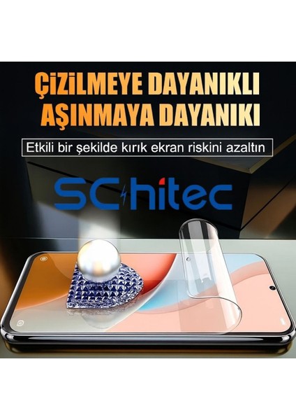 Redmi Note 14S Darbe Emici Premium Ön Şeffaf Nano Ekran Koruyucu Poliüretan Film indirimleri