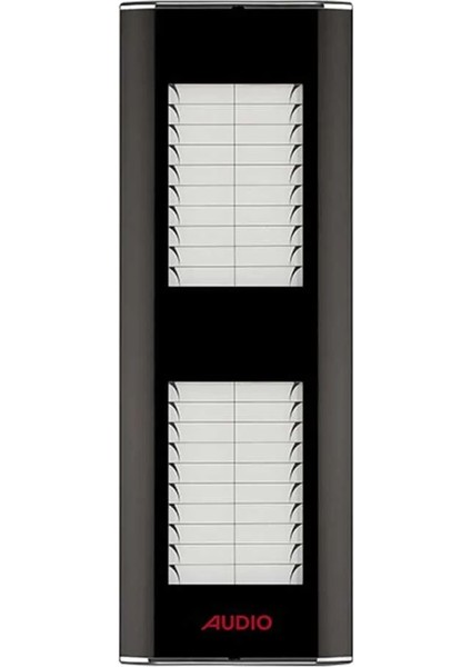 Audıo 008326 Bus Plus Konsept Dijital Zil Paneli Siyah Isi̇mli̇k