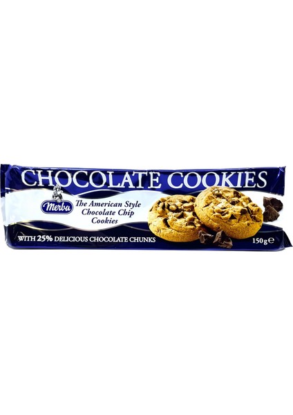 Bitter Çikolata Parçacıklı Kurabiye (Chocalate Cookies) 150 Gram (1 Paket) fiyatları