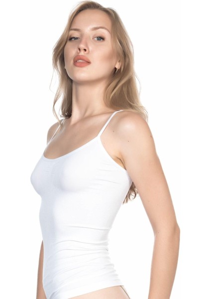 Beyaz Mı Emay 5011 Soft Ripli Atlet