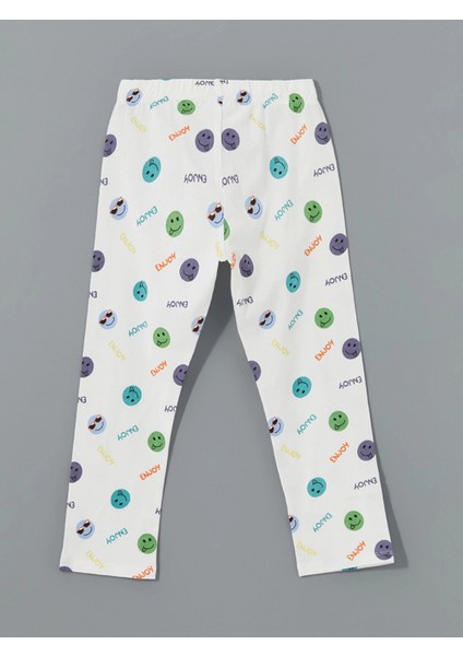 Lcw Kids Ekru Resort Yaka Erkek Çocuk Pijama Takım