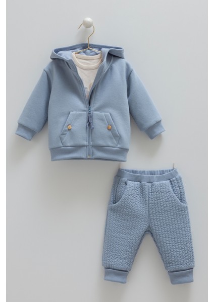 Anımals Word Üçlü Takım (03-24 Ay Arası) - Indigo Mavi