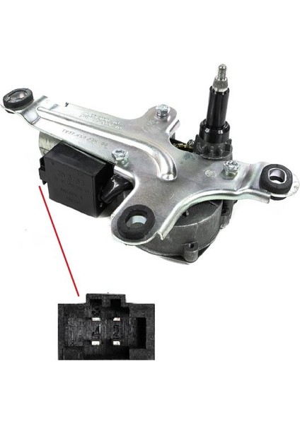 51 2112-6313090X - Silgi Motoru Arka 2112 Hb Vega