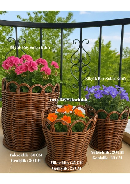 Çiçek Sepeti Rattan