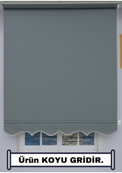 Kalın Keten Stor Zebra Güneşlik Perde (Etekli) – Alüminyum Kasa & Boru, Ithal Kumaş