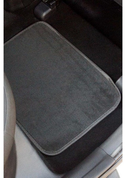 GOD9018 4 Parça Oto Paspas Takımı, Siyah, Kaymaz & Dayanıklı