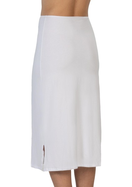 Beyaz Mı Emay 1439 Modal Cotton Uzun Jupon