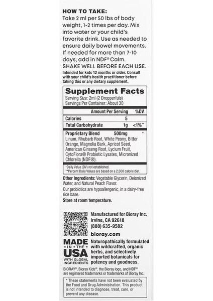 , Kids, Ndf Pooper, Mango , 2 Fl Oz (59 Ml) 2 Fl Oz fiyatları