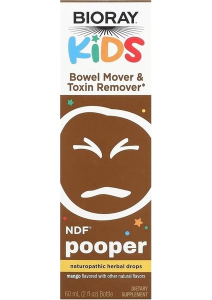 , Kids, Ndf Pooper, Mango , 2 Fl Oz (59 Ml) 2 Fl Oz modelleri