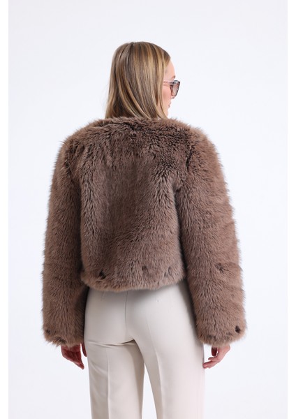 Özel Tasarım Kürk Mont (Ekstra Kalın Yüksek Gramaj) fırsatları