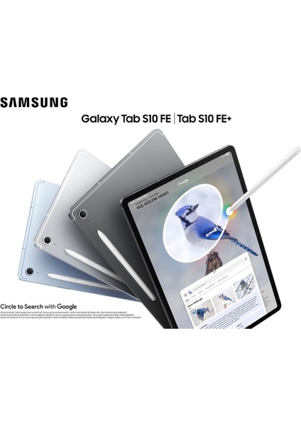 Galaxy Tab S10 Fe 8 Ram 128 GB Hafıza 10.9" Gri Tablet - Kalem Hediyeli fiyatları