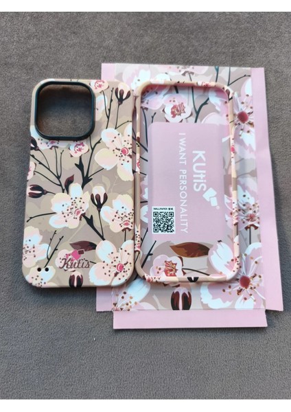 IPhone 14 Pro 360 Ön Arka Full Korumalı Desenli Kılıf