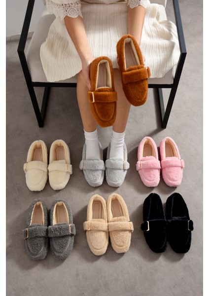 Ultra Yumuşak Panduf Peluş Kadın Ev Babeti Ses Yapmaz Hafif Taban fırsatları