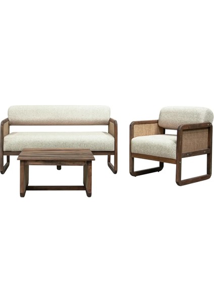 Alaves Hazeran Jüt Çay Seti Ceviz Ahşap,sütlü KAHVE(1ADET Ikili Berjer 1ADET Tekli BERJER1ADETSEHPA) fiyatları