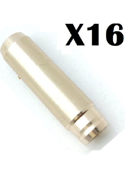 25 Ozgayd VG2632 - Subap Gaydı Emme-Egsoz 6mm Takım (6X11,02X35MM) 2.0tdı 16V Azv-Bkd-Bma-Bmp (Şapkasız Bronz Döküm) Superb Passat Golf Jetta