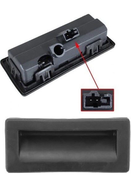 25 3V0827566X - Bagaj Kapak Acma Kolu 5.kapı Octavia 13-17 Superb 15-20 Yeti 14-18 Caddy 13-17 Tıguan 13-17 A4 13-17