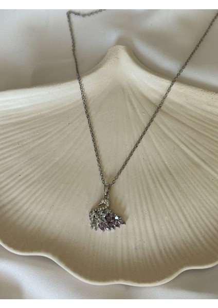 Lila Kuyruk Kuğu Kolye fiyatları