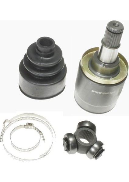 24 6U0407331X - Aks Kafası Iç Kit 22×30X40 UZUNLUK:154,7MM 22DİŞ Yeni Model Felicia 98-01