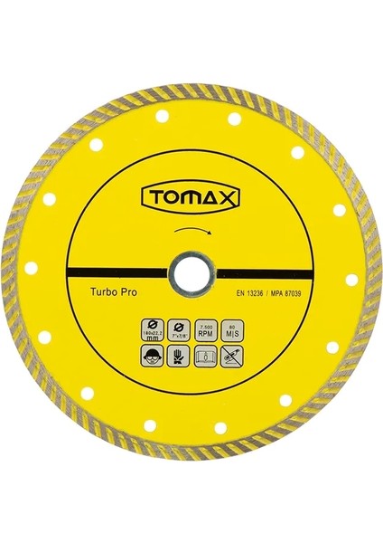 Turbo Elmas Mermer Granit Kesici 180X2,2X22