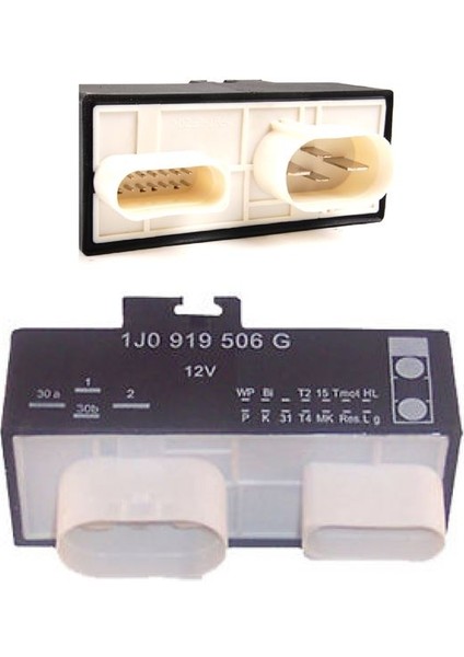 25 1J0919506GX - Fan Motor Kontrol Ünitesi(Rolesi) Aeh-Akl-Ald-Akk-Anv-Anw Aqq-Aqx Octavıa Beetle Bora Caddy Golf Lupo Polo A3 Cordoba Ibıza Leon Toledo Inca