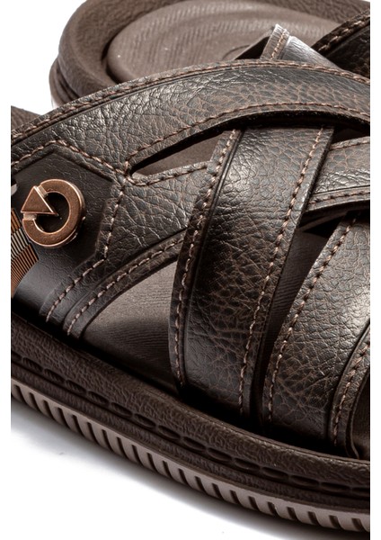 Essencial Slide Erkek Terlik Kahverengi 39/46 fiyatları