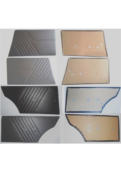 23 Sodsan 329S - Kapı Döşemesi Ön Arka Takım Yeni Model Siyah Favorıt Forman 88-95