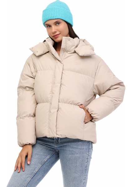 Tenra Jacket Gri Kadın Kısa Kaban