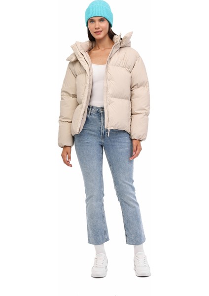 Tenra Jacket Gri Kadın Kısa Kaban modelleri