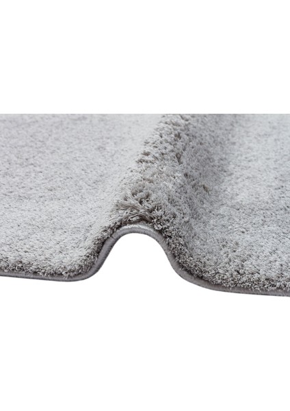 Comfort 1006 Gri - Yumuşak Dokulu Hav Toz Yapmayan Modern Pofuduk Shaggy Halı