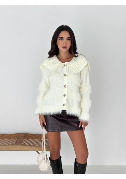 Bebe Yaka Triko Hırka modelleri