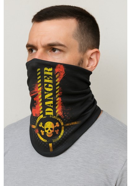 Rüzgar Geçirmez Motorcu Baf Maske Buff Boyunluk Bandana