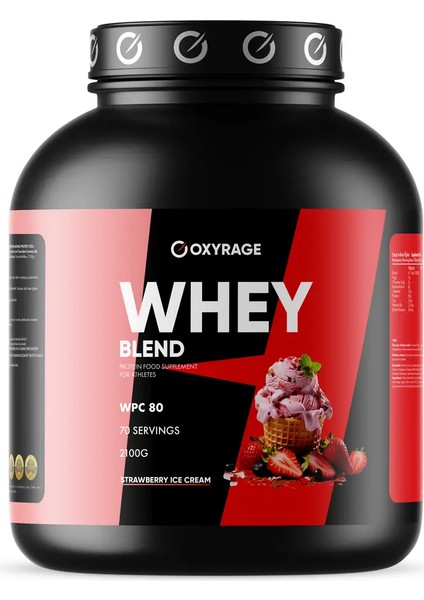 Whey Çilekli Dondurma 2100G
