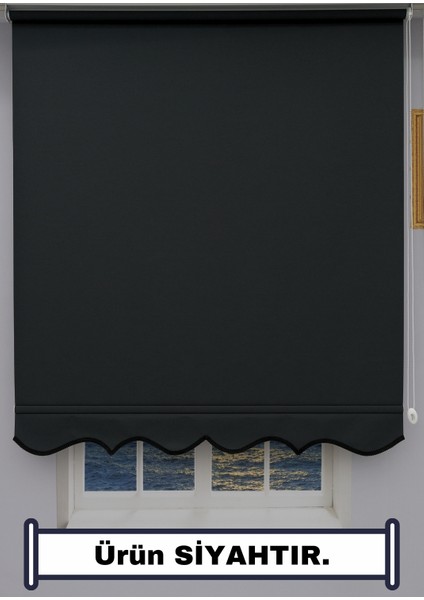 Kalın Keten Stor Zebra Güneşlik Perde (Etekli) – Alüminyum Kasa & Boru, Ithal Kumaş