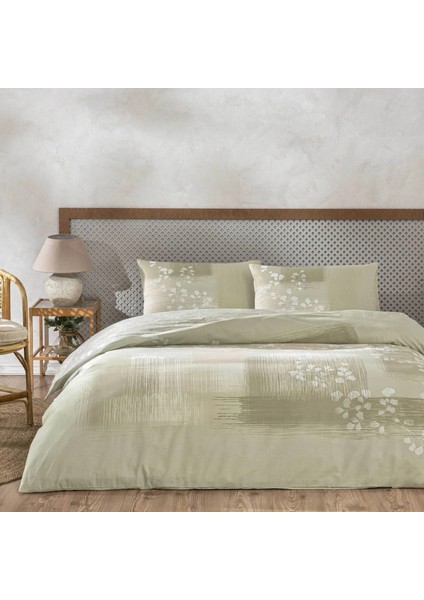 Yeni Sezon Ranforce Çift Kişilik Nevresim Takımı Ilra Bej