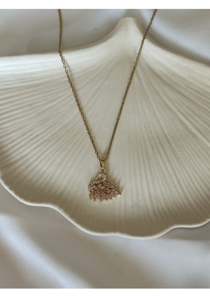 Gold Pembe Kuğu Kolye fiyatları