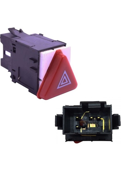 25 6Y0953235X - Flaşör Anahtarı Dörtlü Çakar Fabıa 00-08 Transporter 03-10