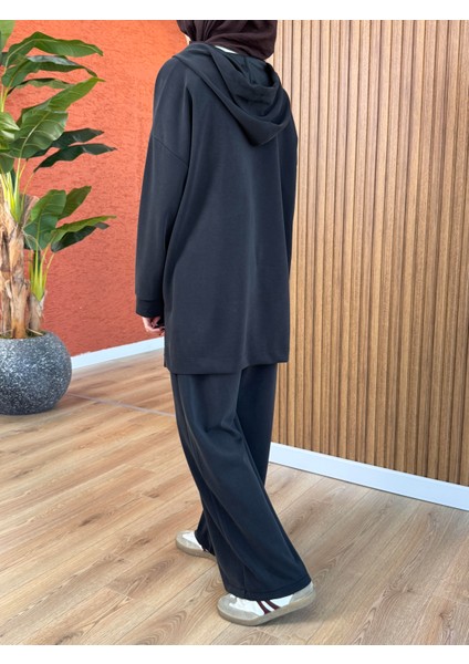 Kadın Oysho Kumaş Takım-Antrasit modelleri