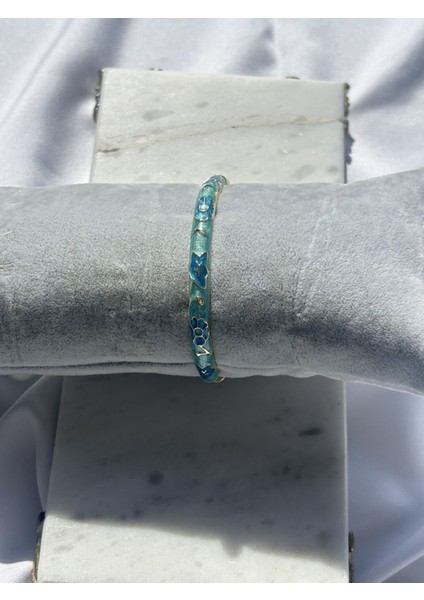 Mavi Mineli Kelepçe Bileklik fiyatları