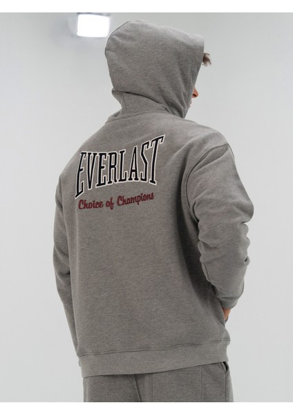 Heritage Champions Gri Unisex Full Zip Sweatshirt fırsatları