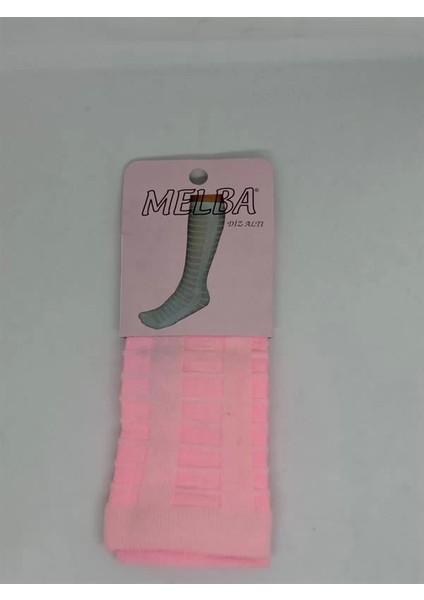 Melba Kareli Polymid Soket Çorap