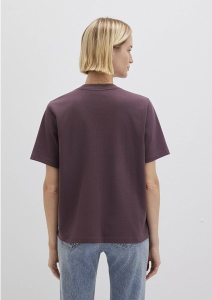 Mavi Logo Baskılı İnterlok Bordo Tişört 1612829-70260 indirimleri