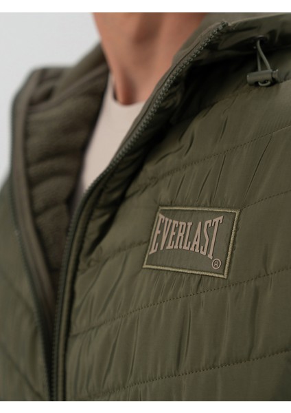 Boxing Club 2.0 Full Zip Haki Erkek Kalın Sweatshirt