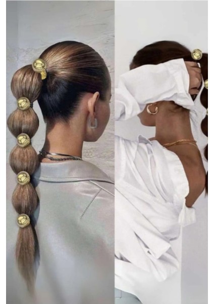 Gold Lastik Toka Seti 4 Adet