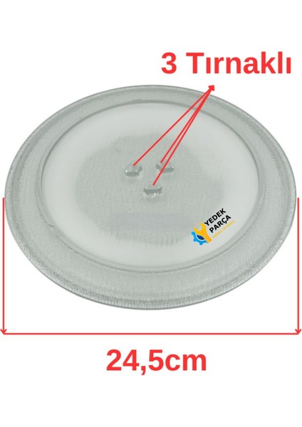 Beko Uyumlu MD1580 Mikrodalga Fırın Cam Tepsi fiyatları