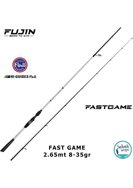 Fast Game 2.65MT 8-35GR (2p) Spin Kamış